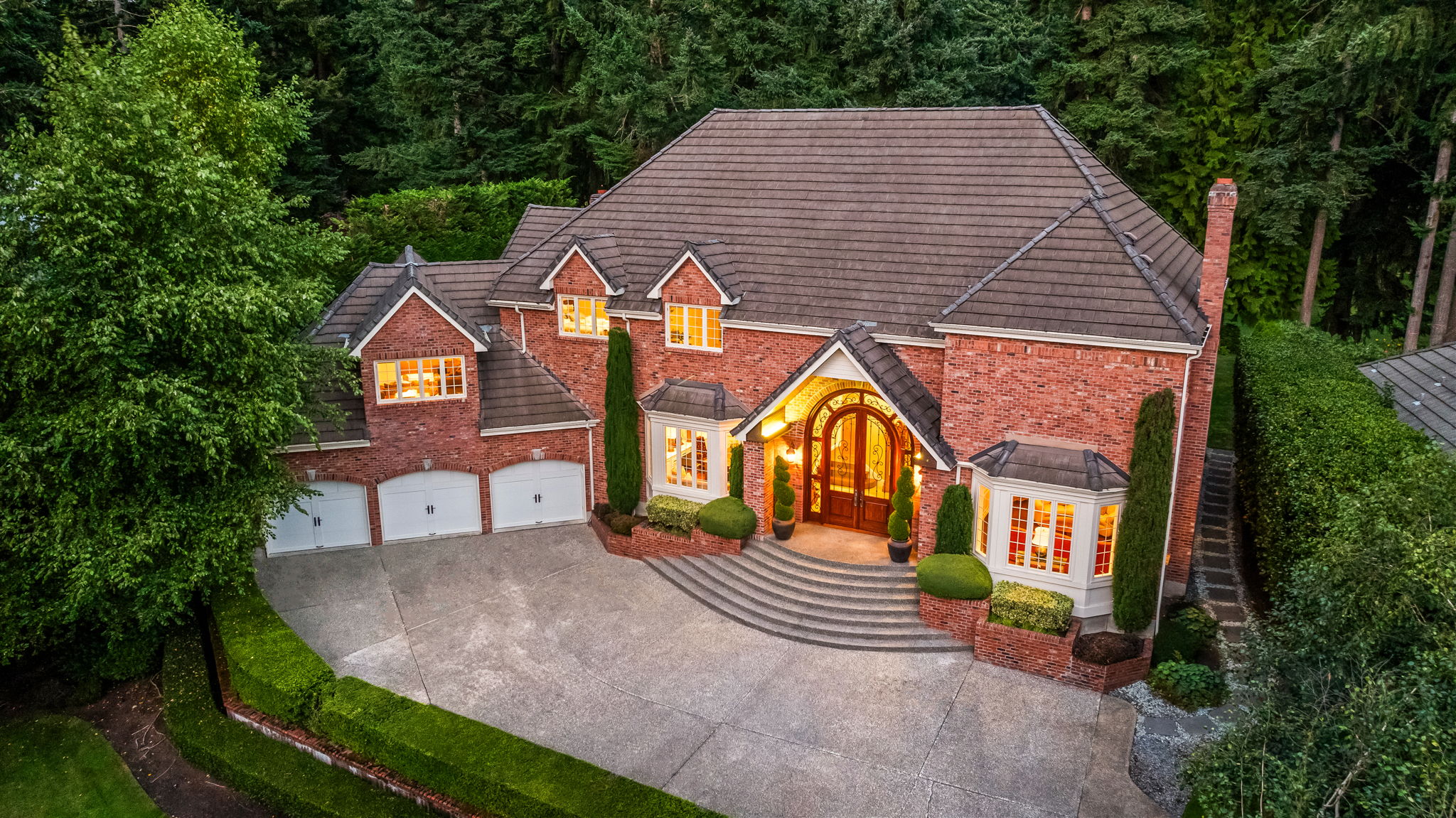 north gig harbor home brick